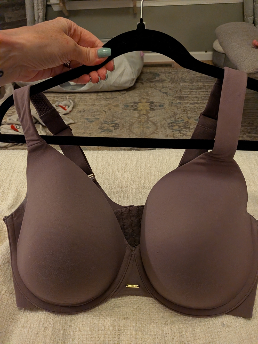 Cacique Mauve-Taupe Full Coverage T-Shirt Bra